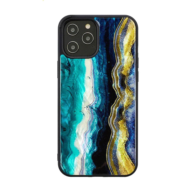 Ikins Case For iPhone 12 / 12 Pro - Purple Agate - Tashqila Ikins Case For iPhone 12 / 12 Pro - Purple Agate - Tashqila